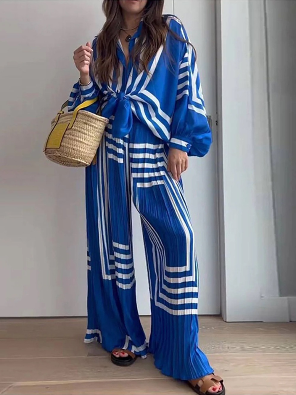 Commense Oversized Print Vacation Pants Set$59 regular price size small